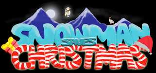 Snowman Saves Christmas background image