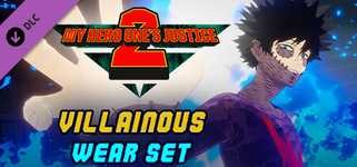 MY HERO ONE'S JUSTICE 2 Villainous Wear Set background image