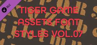 TIGER GAME ASSETS FONT STYLES VOL.07 cover image