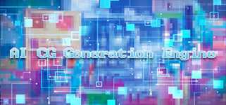 AI CG Generation Engine background image