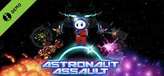 Astronaut Assault Demo background image