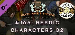 Fantasy Grounds - Devin Night Pack 165: Heroic Characters 32 background image