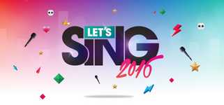 Let's Sing 2016 background image