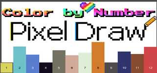 Color by Number - Pixel Draw background image