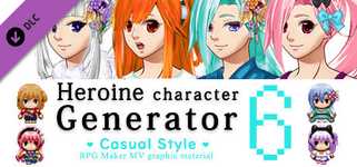RPG Maker MV - Heroine Character Generator 6 cover image