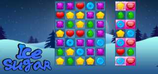 Ice sugar background image