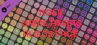 TIGER GAME ASSETS ALIENS FACE background image