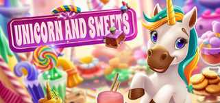 Unicorn and Sweets background image