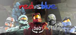Red vs Blue 360 background image