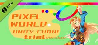 Pixel World: Unity-Chan! Demo background image