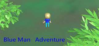 Blue Man Adventure background image