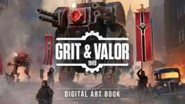 Grit and Valor - 1949: Digital Art Book cover image