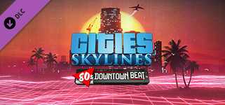 Cities: Skylines - 80's Downtown Beat background image