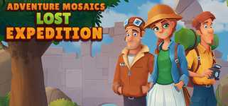 Adventure mosaics. Lost Expedition background image