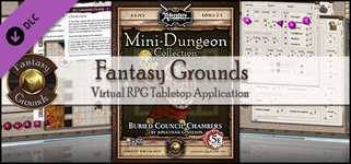 Fantasy Grounds - 5E: Mini-Dungeon #001 - Buried Council Chambers cover image