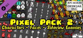 RPG Maker MV - Pixel Pack 2 Characters - Faces - Sideview Enemies cover image