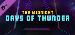 Synth Riders - The Midnight - "Days of Thunder" cover image