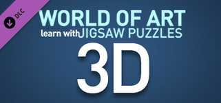 WORLD OF ART - learn with JIGSAW PUZZLES: 3D cover image