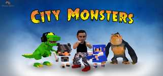 City Monsters background image