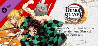 Demon Slayer -Kimetsu no Yaiba- The Hinokami Chronicles: Tanjiro, Zenitsu, & Inosuke (Entertainment District) Character Pack cover image