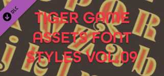 TIGER GAME ASSETS FONT STYLES VOL.09 cover image