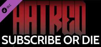 Hatred: Subscribe or Die - comic book background image