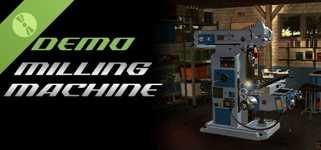 Milling machine simulator Demo background image