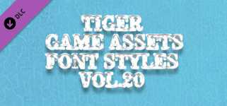 TIGER GAME ASSETS FONT STYLES VOL.20 cover image