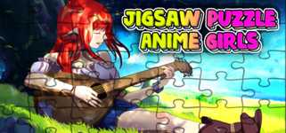 Jigsaw Puzzle - Anime Girls background image