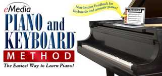 eMedia Piano and Keyboard Method background image