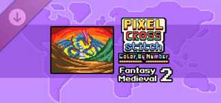 Pixel Cross Stitch - Fantasy Medieval Pack 3 background image