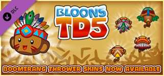 Bloons TD 5 - Tribal Boomerang Thrower Skin cover image