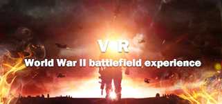 VR World War II battlefield experience background image