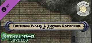 Fantasy Grounds - Pathfinder RPG - Flip-Tiles - Fortress Walls and Towers Expansion cover image
