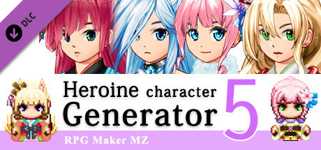 RPG Maker MZ - Heroine Character Generator 5 for MZ cover image