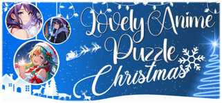 Lovely Anime Puzzle: Christmas cover image
