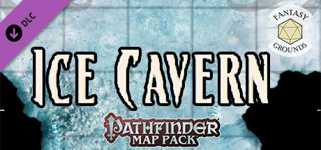 Fantasy Grounds - Pathfinder RPG - GameMastery Map Pack: Ice Cavern cover image