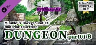 RPG Maker MZ - Minikle's Background CG Material Collection "Dungeon" part01 B cover image