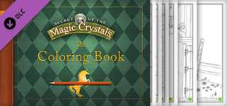 Secret of the Magic Crystals - Soundtrack and Coloring Book cover image