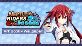 Neptunia Riders VS Dogoos - Art Book + Wallpaper cover image