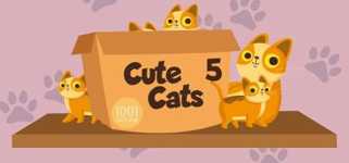 1001 Jigsaw. Cute Cats 5 cover image