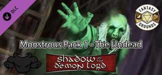 Fantasy Grounds - Shadow of the Demon Lord Monstrous Pack 1 - The Undead cover image