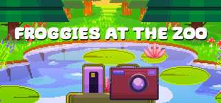 Froggies at the Zoo background image