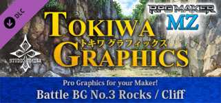 RPG Maker MZ - TOKIWA GRAPHICS Battle BG No.3 Rocks/Cliff cover image