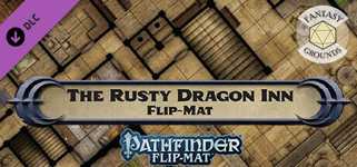 Fantasy Grounds - Pathfinder RPG - Pathfinder Flip-Mat: The Rusty Dragon Inn cover image
