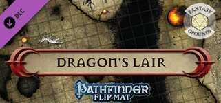 Fantasy Grounds - Pathfinder RPG - Pathfinder Flip-Mat - Classic Dragon's Lair cover image