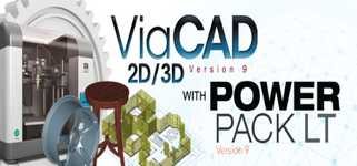 Punch! ViaCAD 2D/3D v9 + 3D Printing PowerPack LT cover image