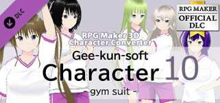 RPG Maker 3D Character Converter - Gee-kun-soft character 10 gym suit cover image