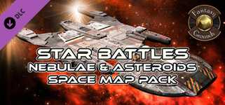Fantasy Grounds - Star Battles: Nebulae and Asteroids Space Map Pack cover image