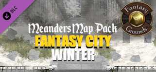 Fantasy Grounds - Meanders Map Pack: Fantasy City Winter (Map Pack) cover image